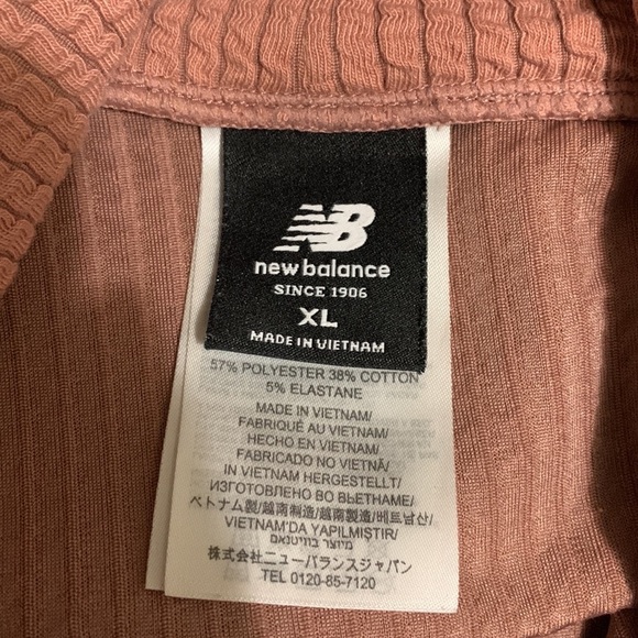 New balance dusty rose heatloft waffle tunic top size XL - Picture 9 of 9